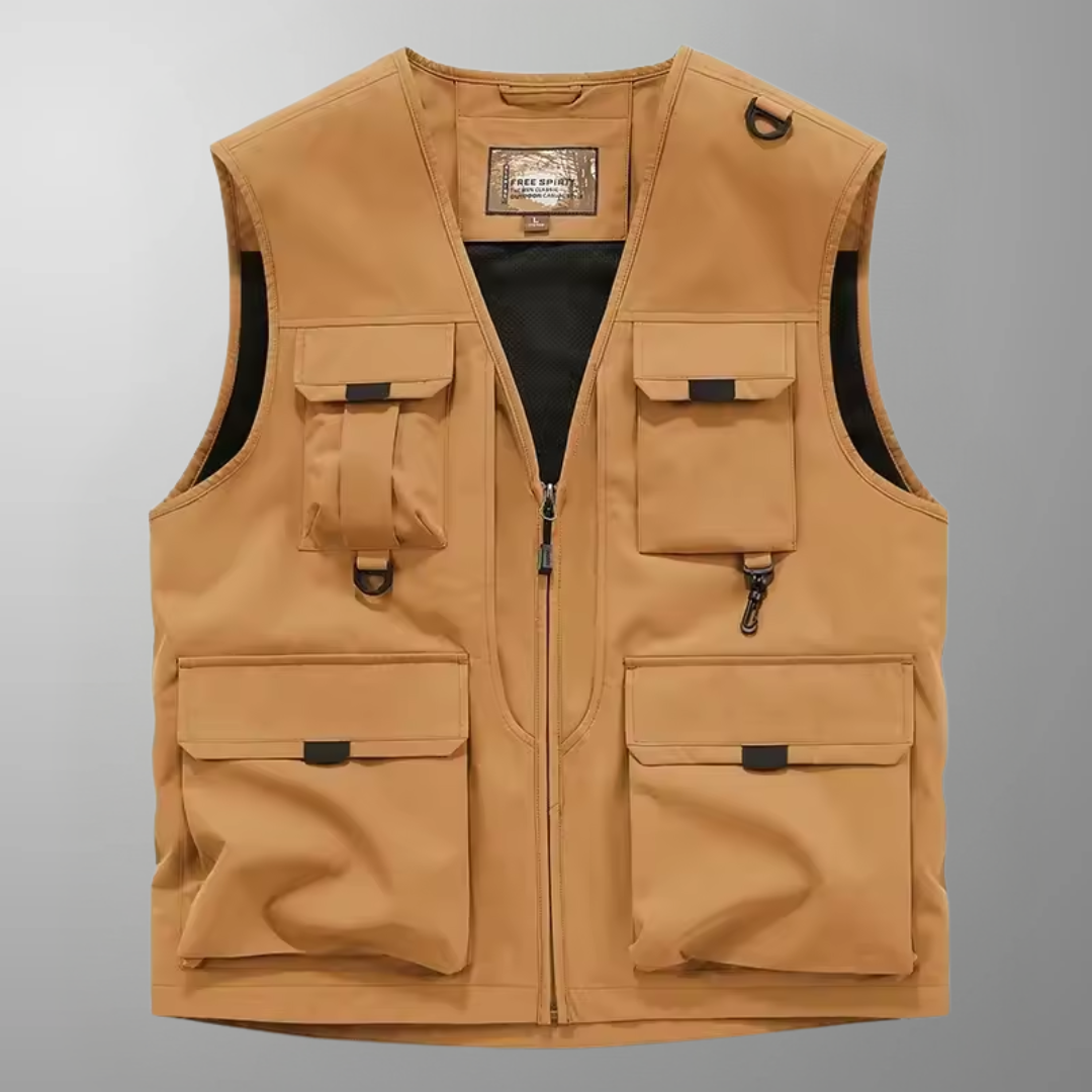 Elias | Multi-Pocket Breathable Vest