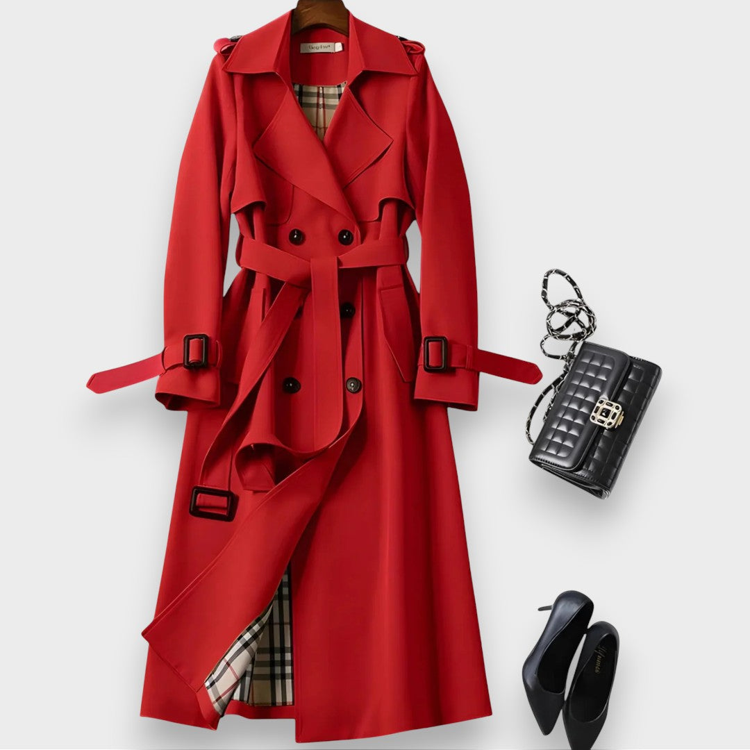 Juna | Stílusos Elegáns Trench Kabát