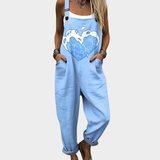 Hazel | Relaxált Dungaree Overál