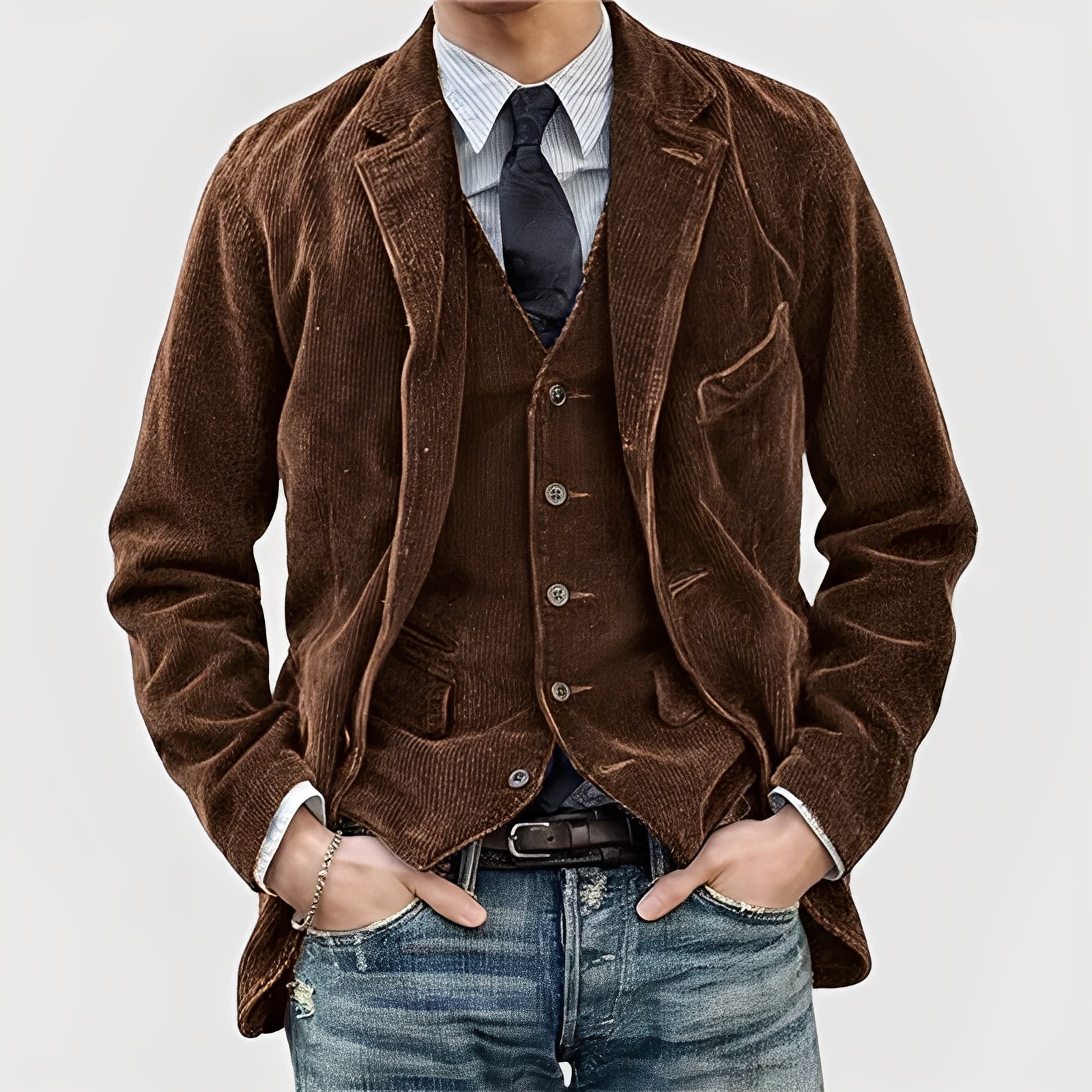 Tormod | Vintage Blazer and Waistcoat Set