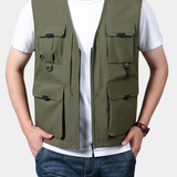 Elias | Multi-Pocket Breathable Vest