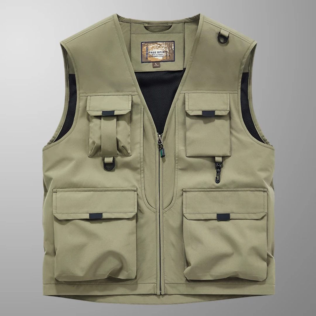 Elias | Multi-Pocket Breathable Vest