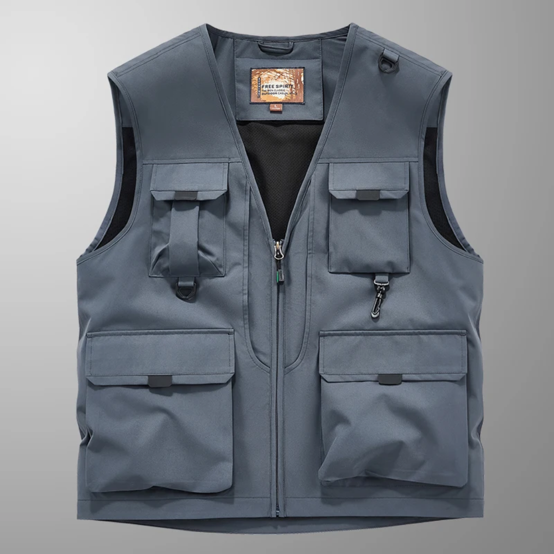 Elias | Multi-Pocket Breathable Vest
