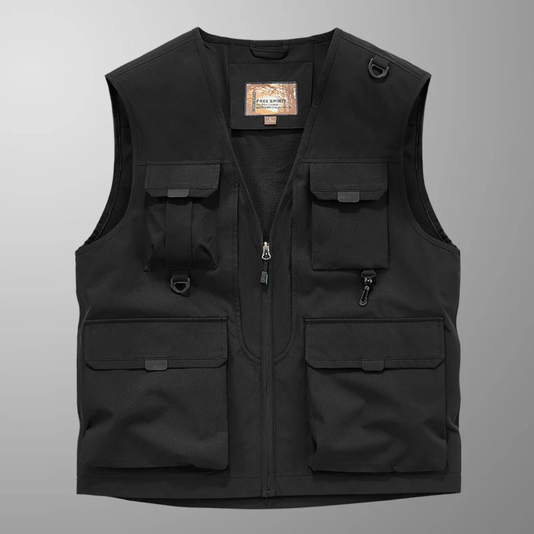 Elias | Multi-Pocket Breathable Vest