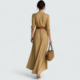 Doris | Hosszú Ujjú Maxi Ruha