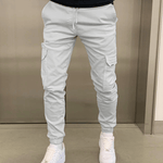 Cargo Jogger Fit – világosszürke
