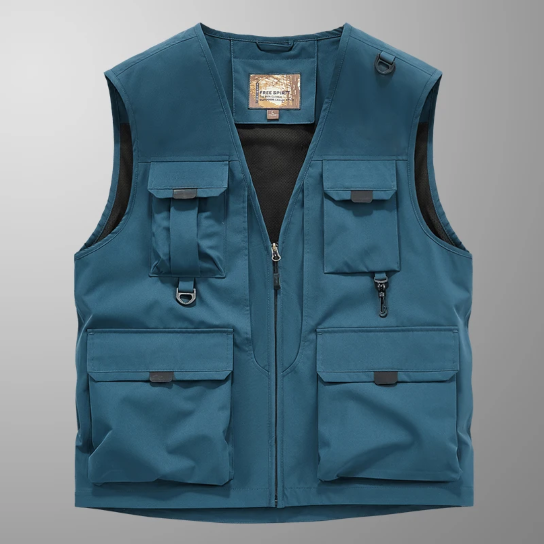 Elias | Multi-Pocket Breathable Vest