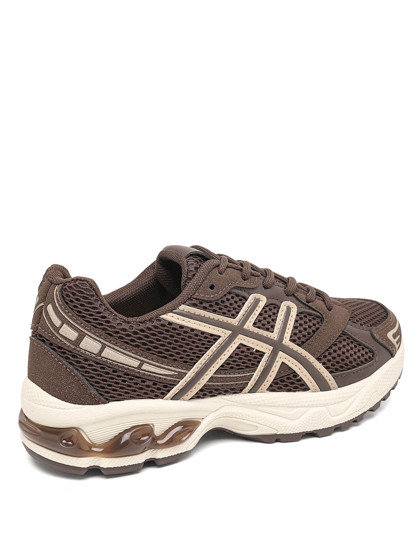 Charlotta | Barna női sportcipő velúr hatású felülettel