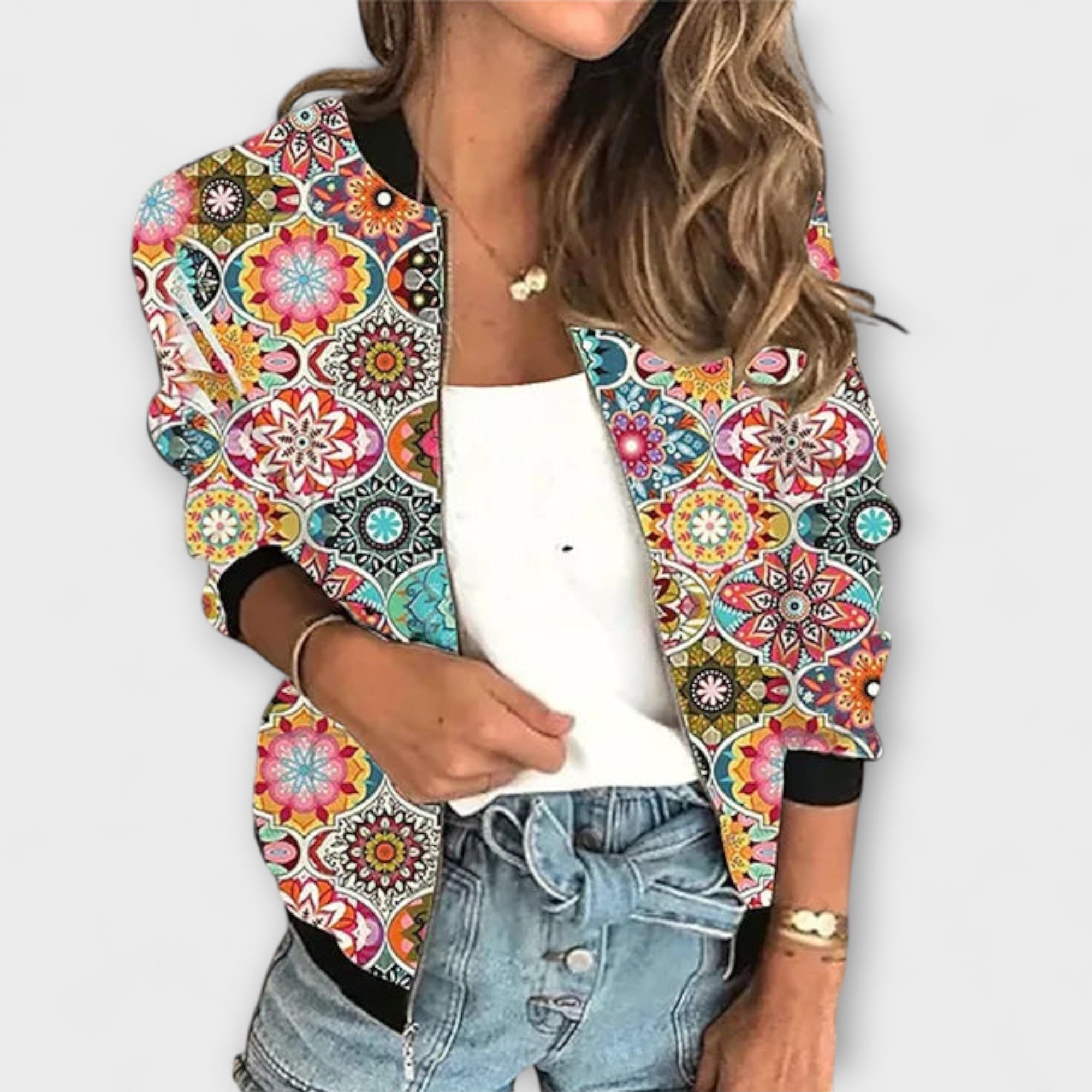 Vitória | Cipzáros Kabát" can be rewritten as "Vitória | Zippered Coat.