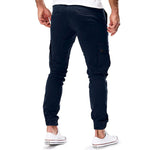 Férfi Cargo Joggingnadrág – Modern Streetwear Szabadidőnadrág Zsebekkel és Rugalmas Derékkal