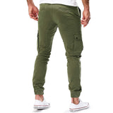 Férfi Cargo Joggingnadrág – Modern Streetwear Szabadidőnadrág Zsebekkel és Rugalmas Derékkal