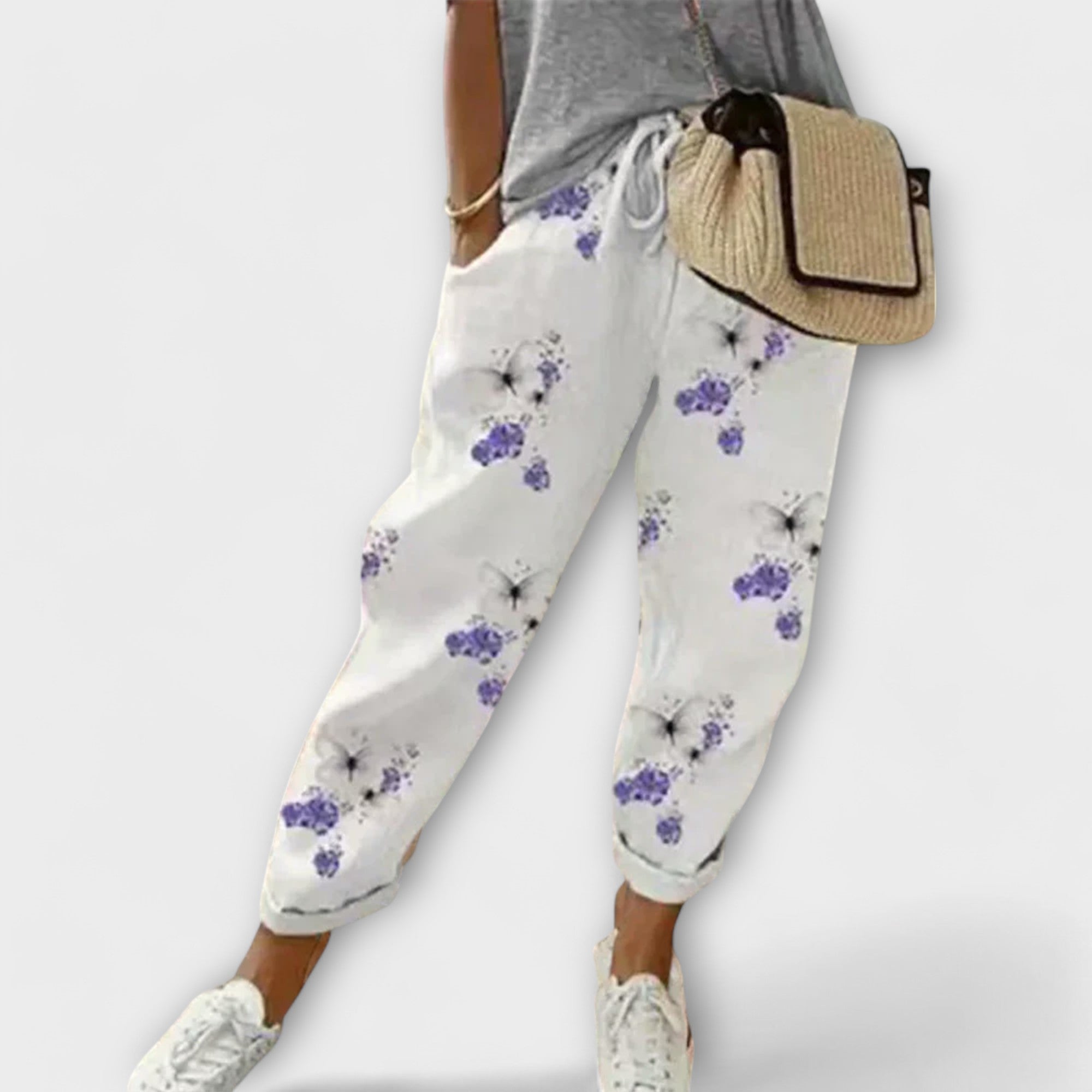Burga – Kényelmes Pamut Vászon Nadrág