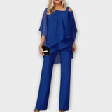 Celeste | Elegáns Chiffon Overál Szett