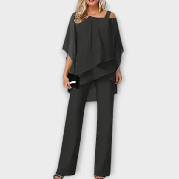 Celeste | Elegáns Chiffon Overál Szett