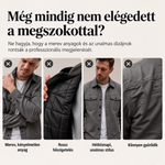 Ruben | Férfi kabát velúr hatású felülettel