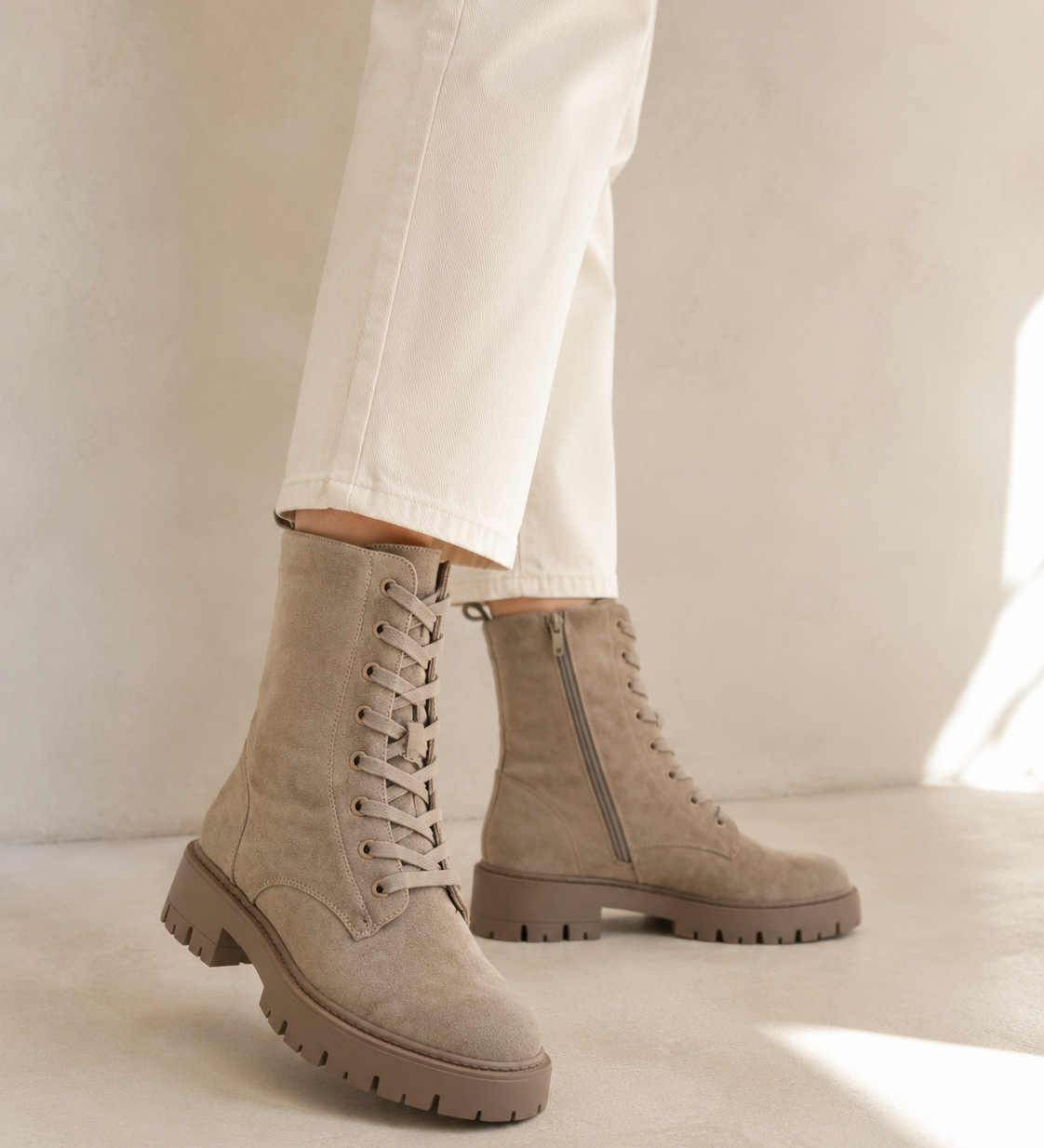 Khaki Corina Boka Csizma
