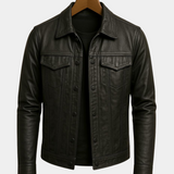 Hugo | Leather Biker Jacket