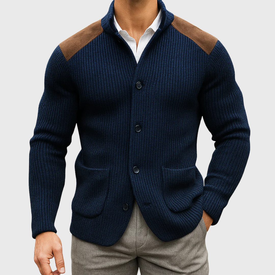 Leon | Textured Knit Blazer