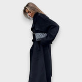 Lucie | Oversized Gyapjúkeverék Kabát