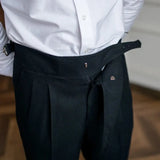 Faltengürtelhose