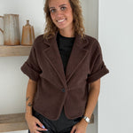 Cropped Teddy Blazer – barna