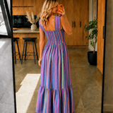 Olinda | Kék maxi ruha