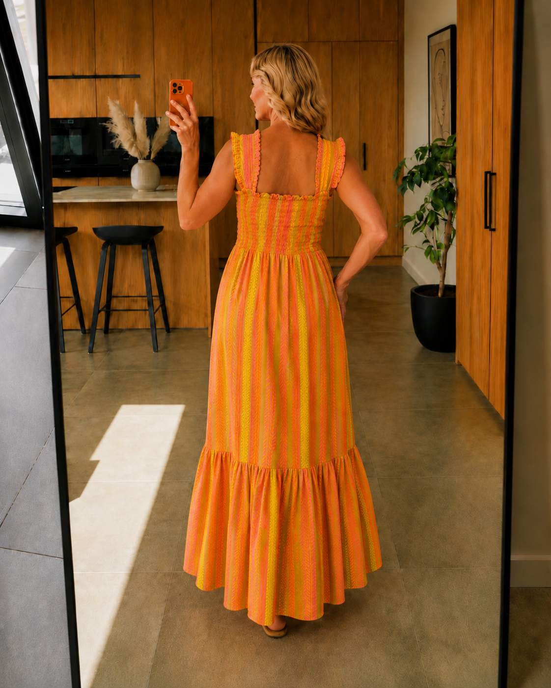 Hella | Sárga maxi ruha
