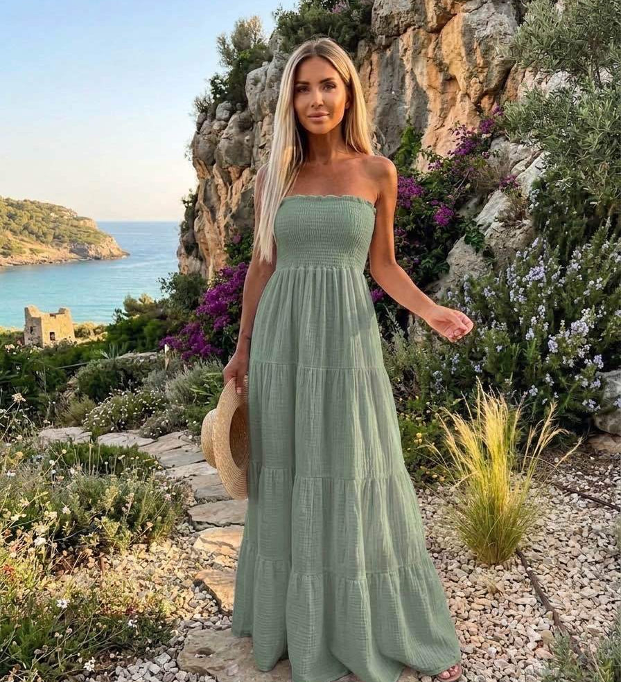 Verity | Maxi ruha ujjatlan fazonnal