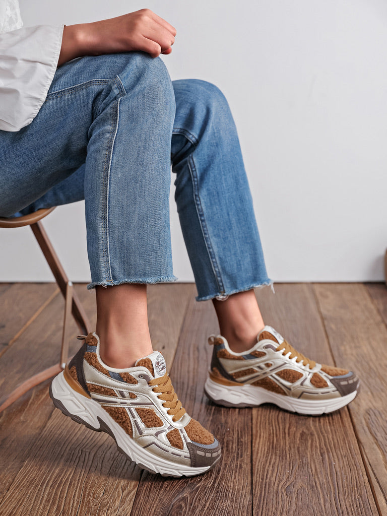 Elida | Barna női sportcipő
