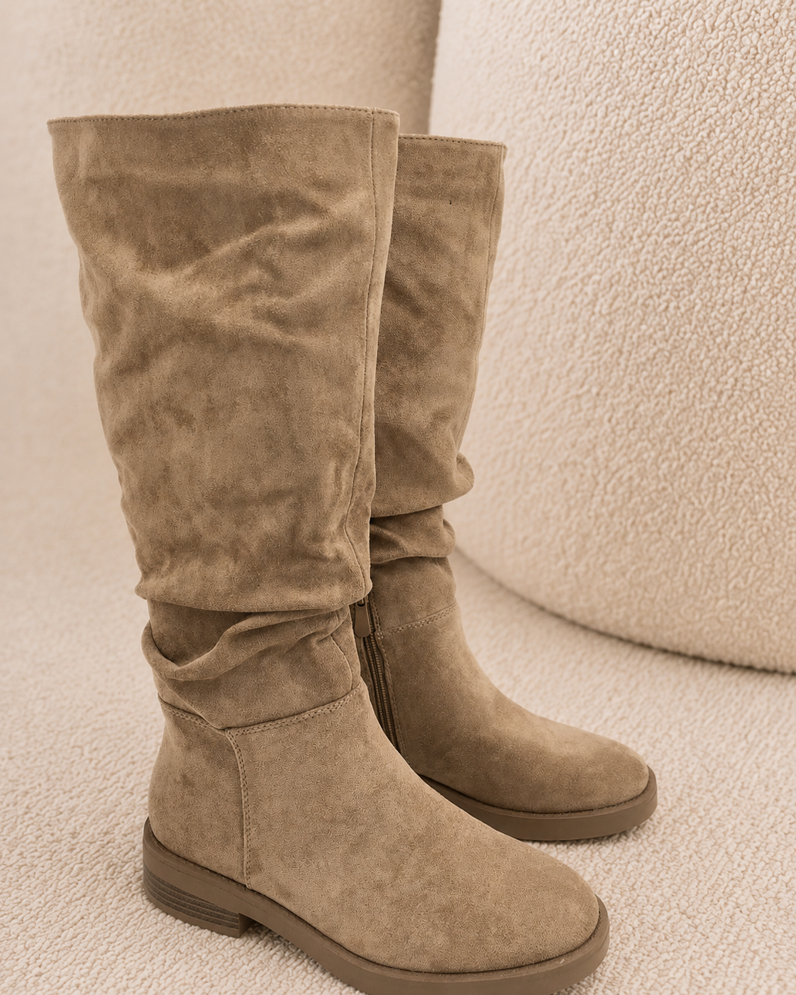 Khaki Mondy Tall Csizma