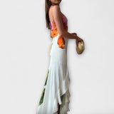 A Zafír - Elegáns Patchwork Maxi Ruha