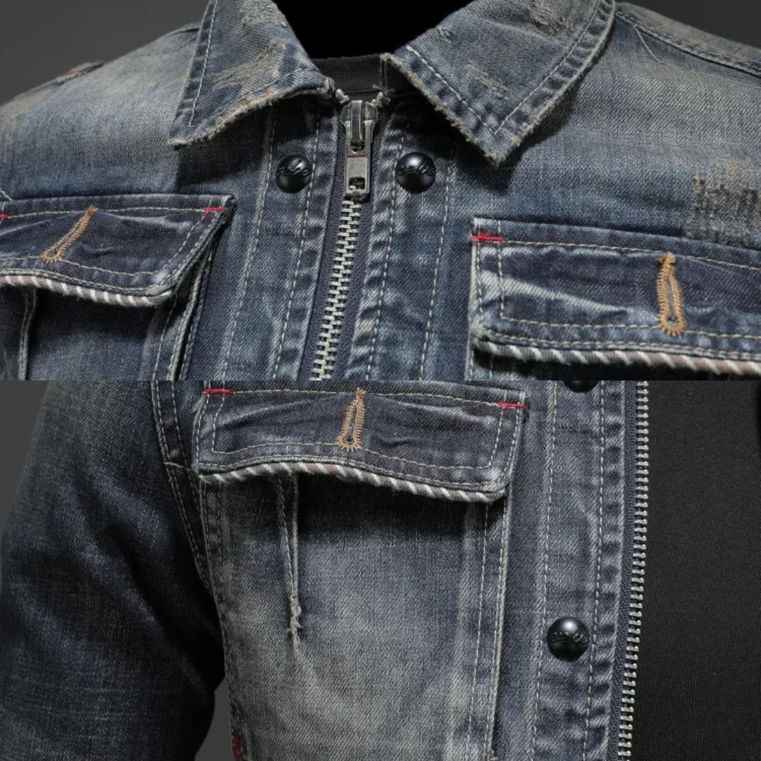Rune | Férfi farmerdzseki övvel