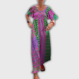 Poppy – Elegáns Paisley Midi Ruha