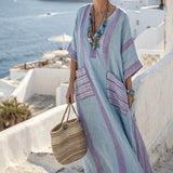 Caftan Ruha "Maxine" – Málna és Horizont