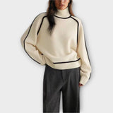 Emilie - Puha és Elegáns Garbós Pulóver