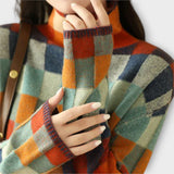 Jana | Foltvarrásos Garbó Pulóver