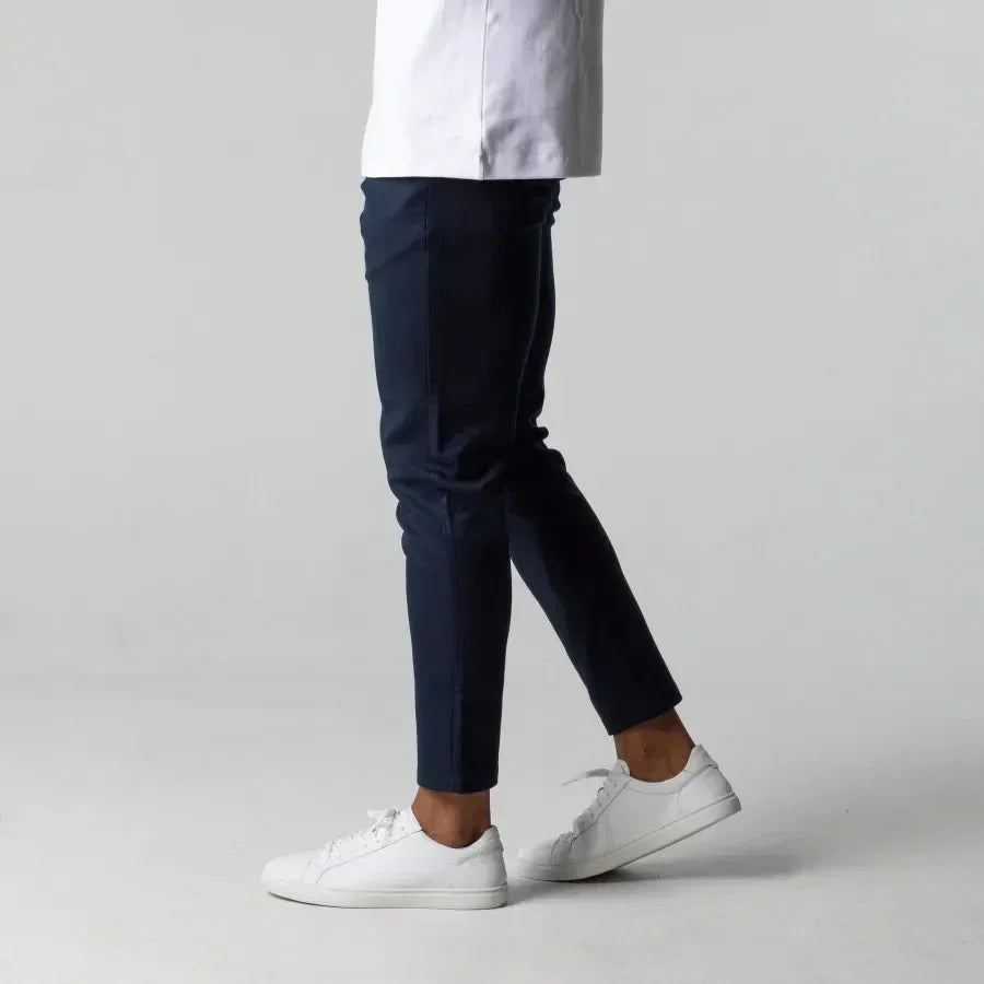 Férfi Slim-Fit Chino Nadrág