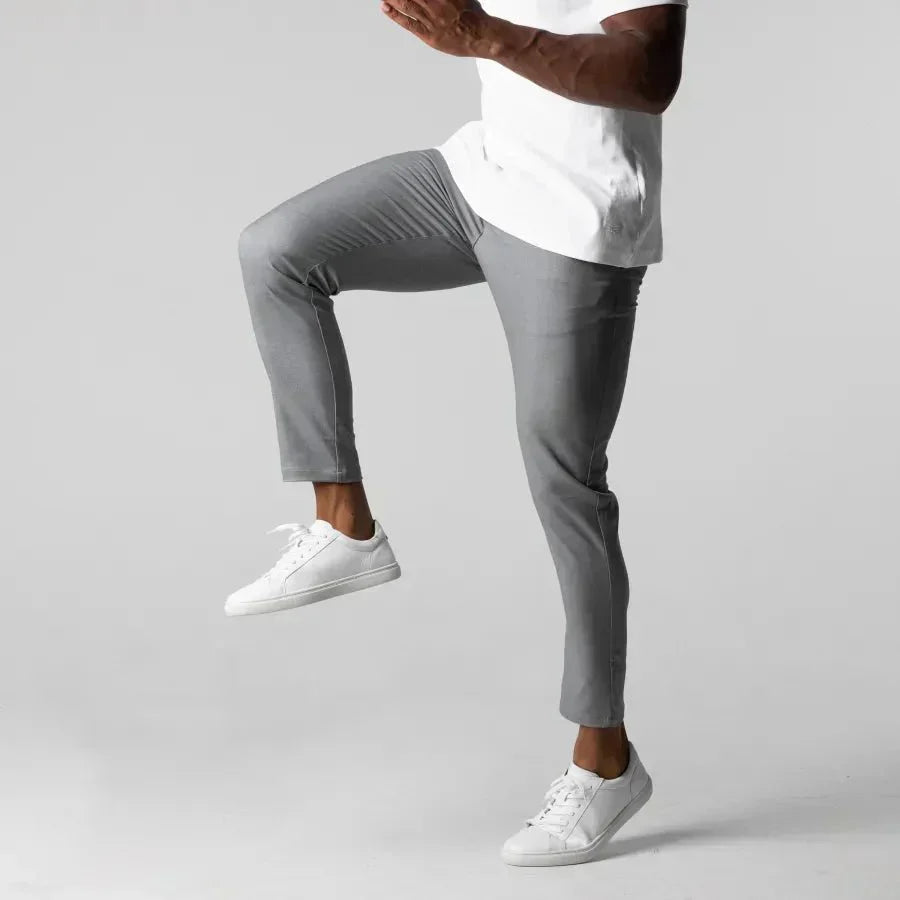Férfi Slim-Fit Chino Nadrág