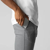 Férfi Slim-Fit Chino Nadrág
