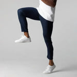 Férfi Slim-Fit Chino Nadrág