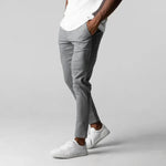 Férfi Slim-Fit Chino Nadrág