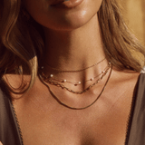 Nura Pearl 18K Arany Nyaklánc