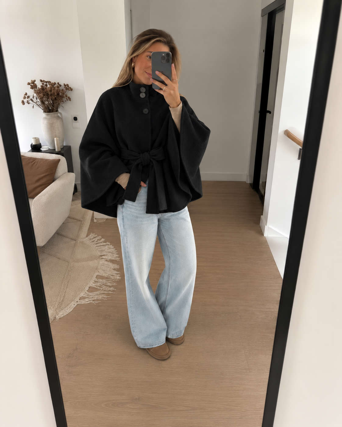 Elena | Női poncsó laza szabással