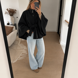 Elena | Női poncsó laza szabással