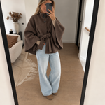 Elena | Női poncsó laza szabással