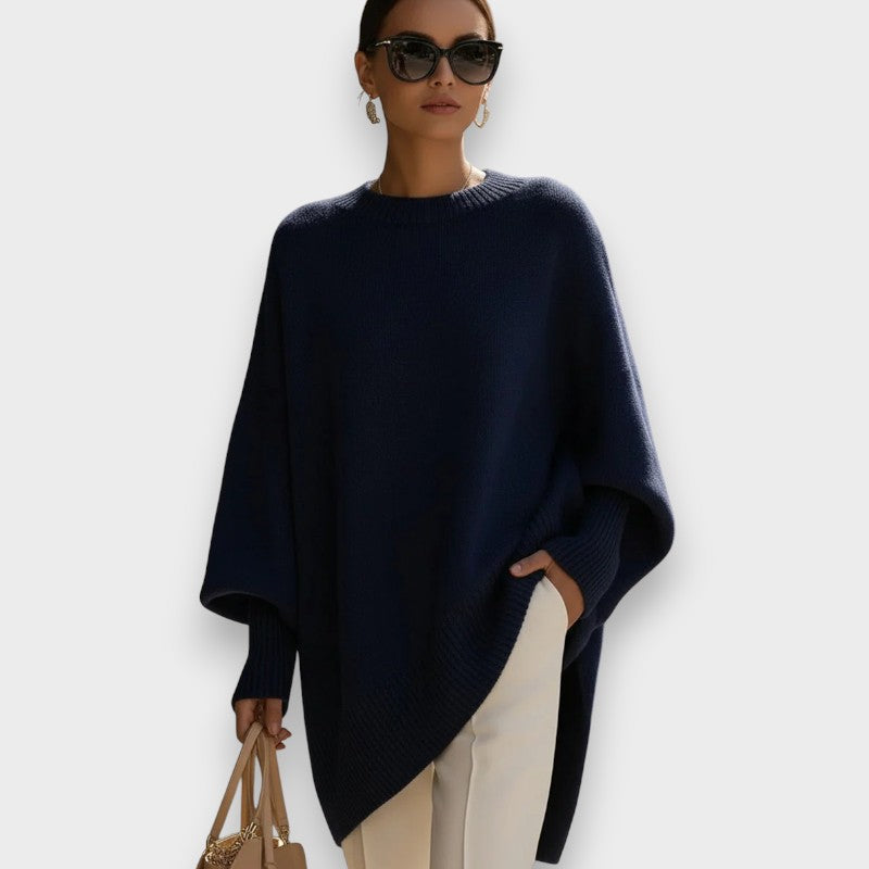 Maisie | Oversized Poncho Pulóver