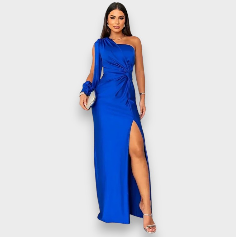 Zarra | Elegáns Egyszárú Maxi Ruha